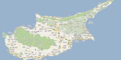 Ulica zemljevid peyia Ciper